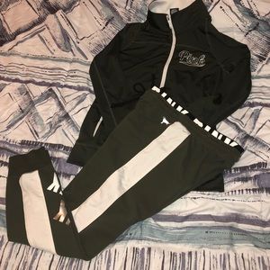 Victoria’s Secret 2 piece pink set.